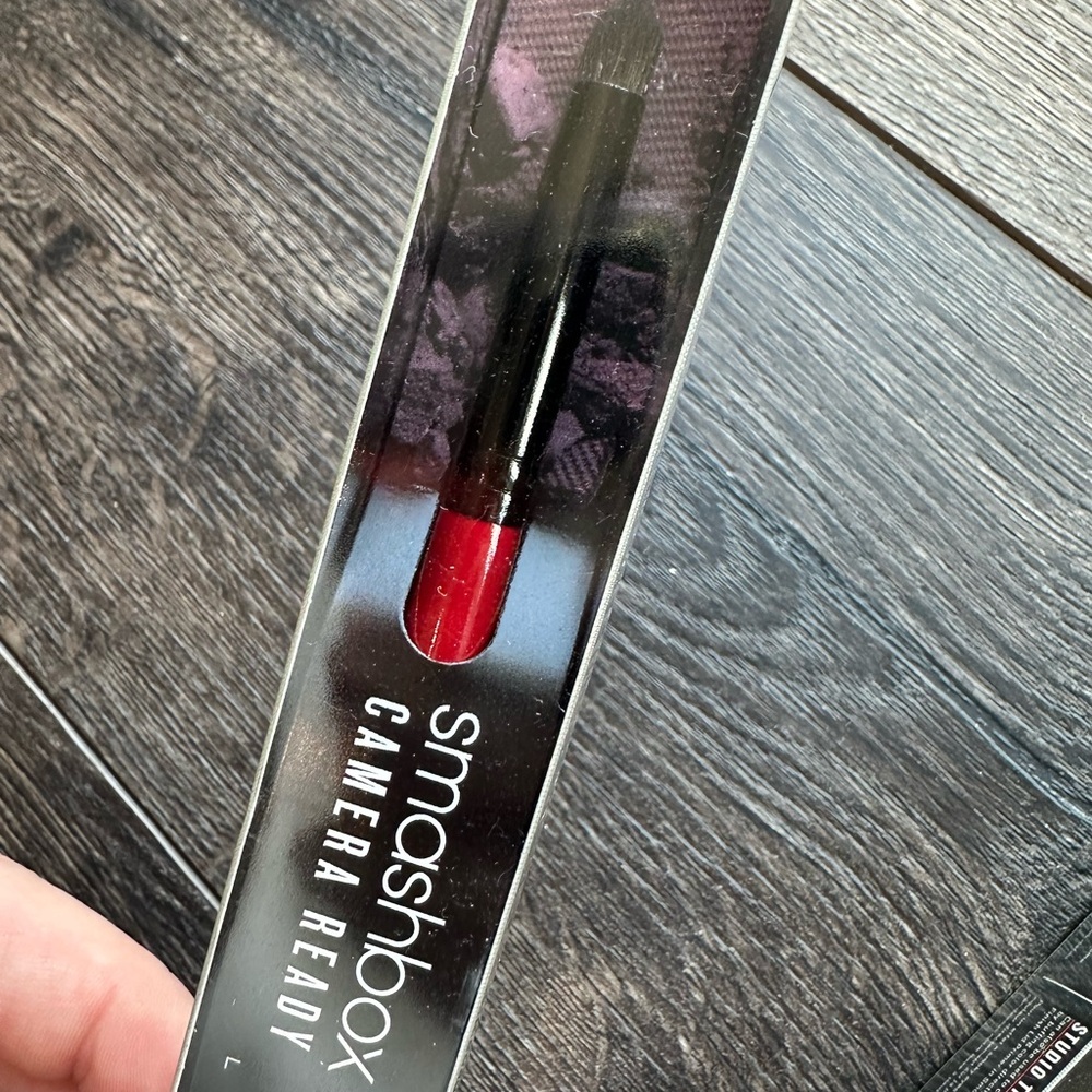 Smashbox Brushes 5 Count NWT New Blush, eye, lip, brow, smudge, smoke red black - Picture 6 of 8